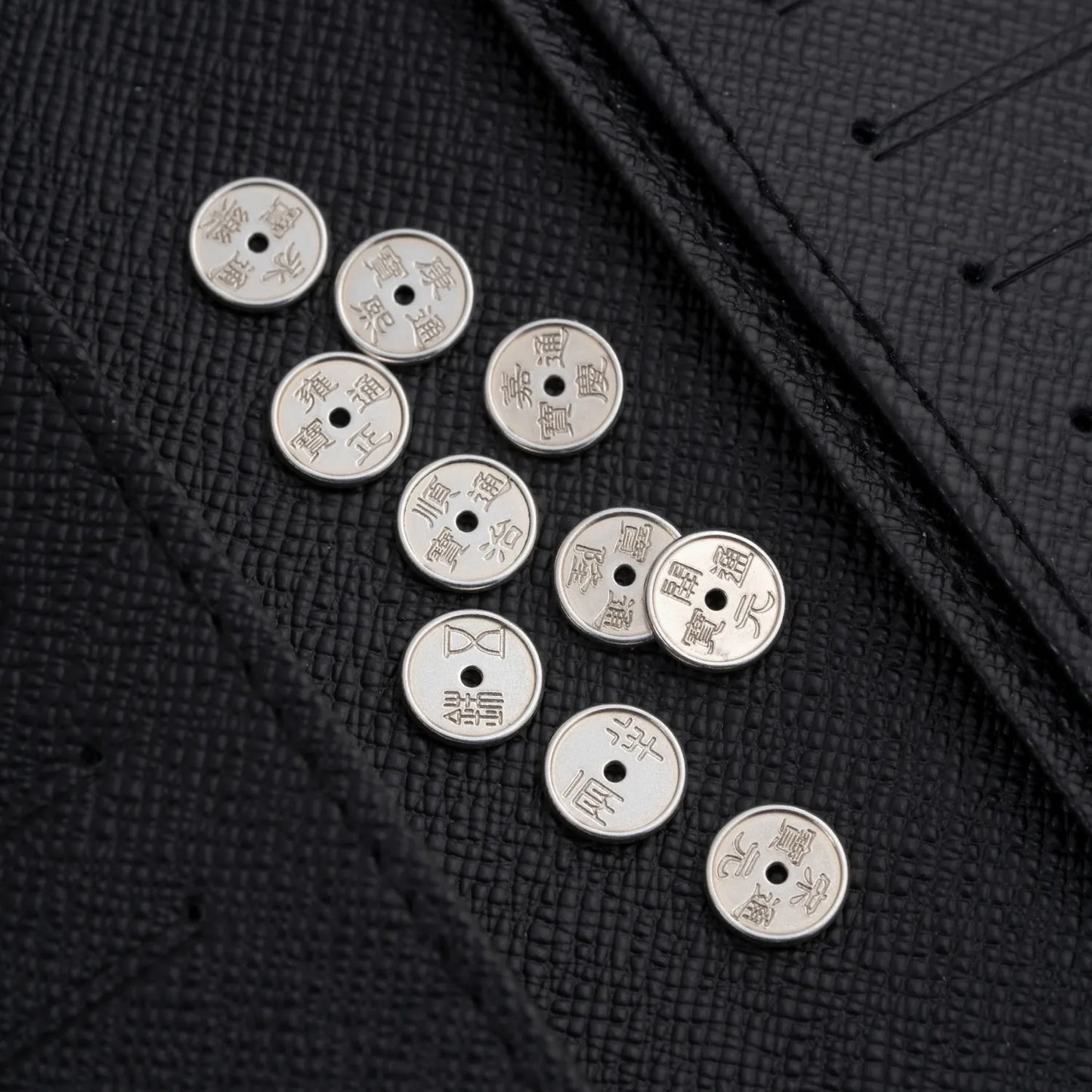 Five Emperors Coin Silver Spacer