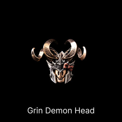Grin Demon Head