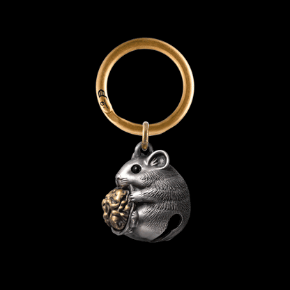Hamster Bell with Key Ring