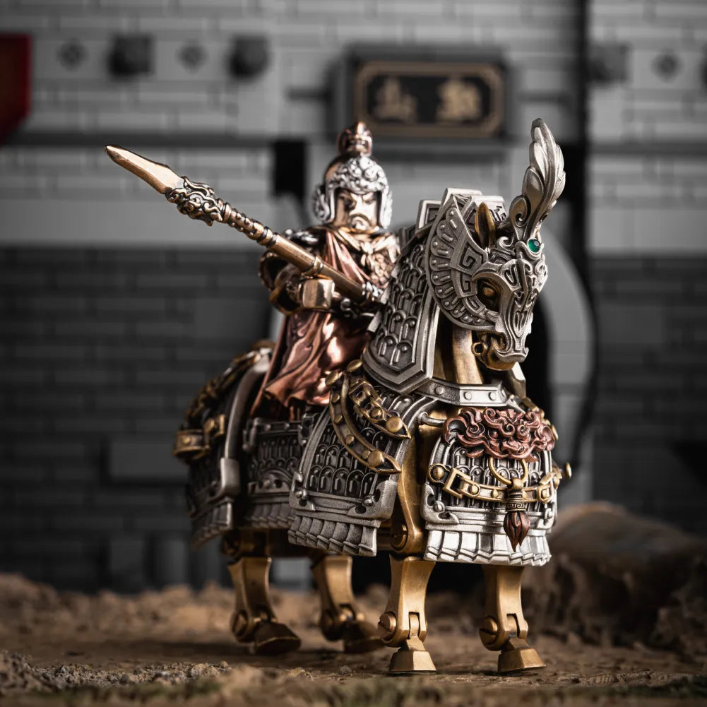Heroic Steed Details With Song General Figurine 01