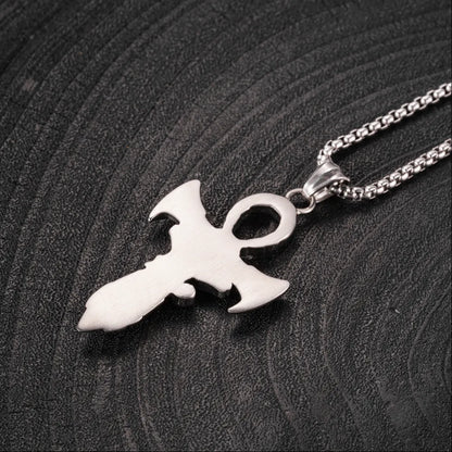 Horus And Ankh Pendant Details 05