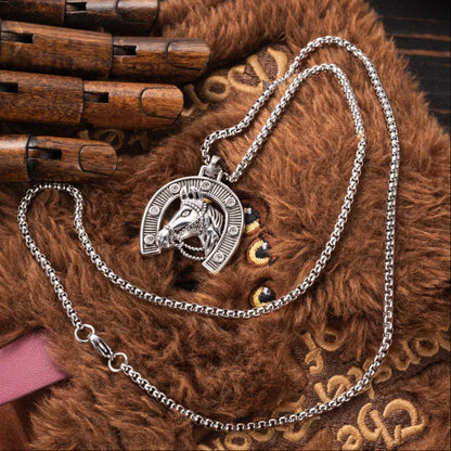 Iron Hoof Pendant Details 03