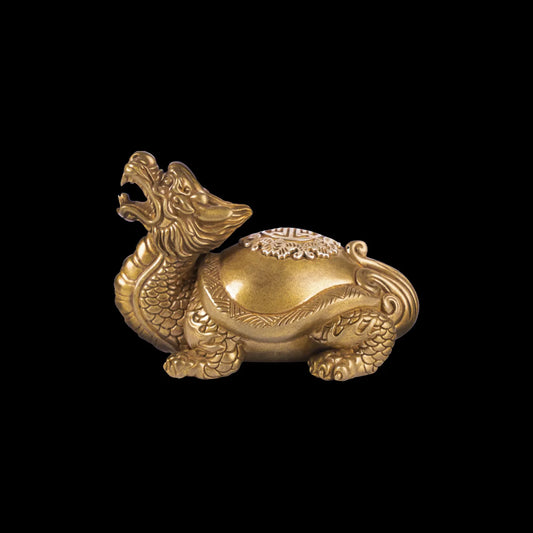 Large Dragon Turtle Ornament Details 01