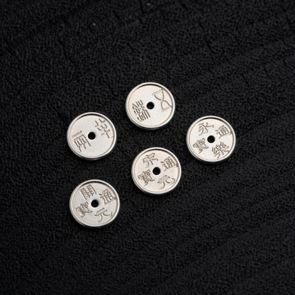 Five Emperors Coin Silver Spacer
