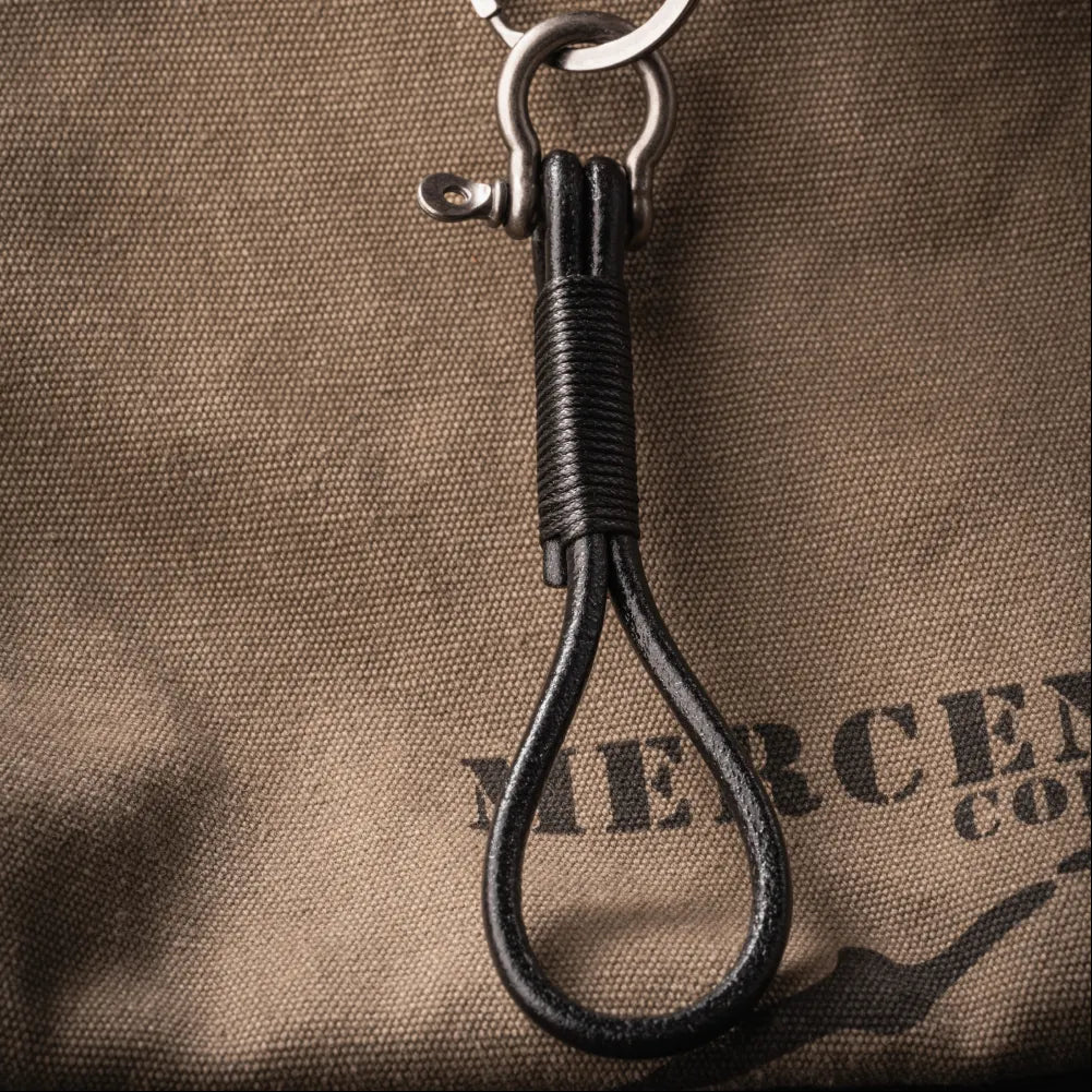 Leather Cord keychain
