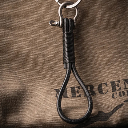 Leather Cord keychain