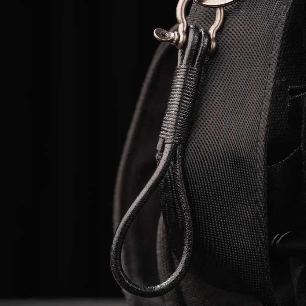 Leather Cord keychain