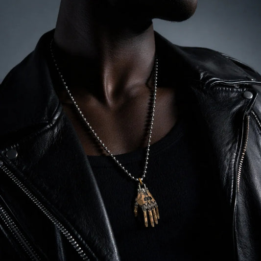 Mechanical Hand Pendant - Left