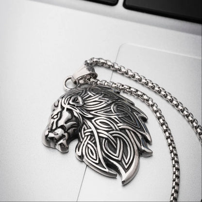 Lion King Pendant Details 03
