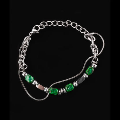 Lush Green Bracelet Details 01