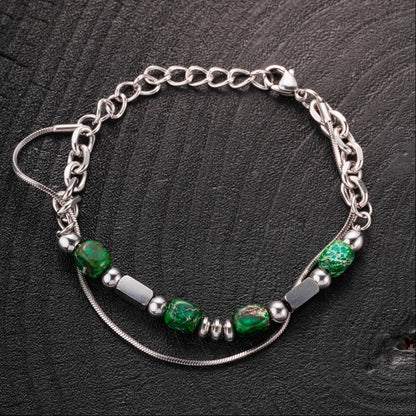 Lush Green Bracelet Details 02