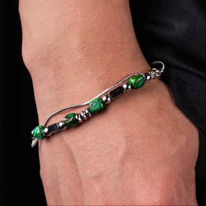 Lush Green Bracelet Details 06
