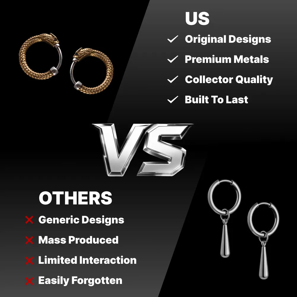 噬尾蛇耳环 product image 3