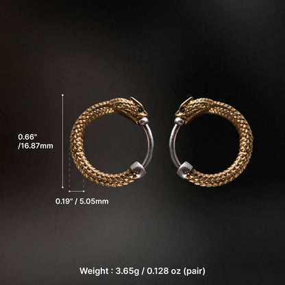 噬尾蛇耳环 product image 6