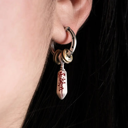 Masterblade Talisman Earrings (Large)