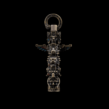 Mayan Totem Pendant
