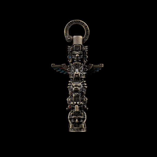 Mayan Totem Pendant