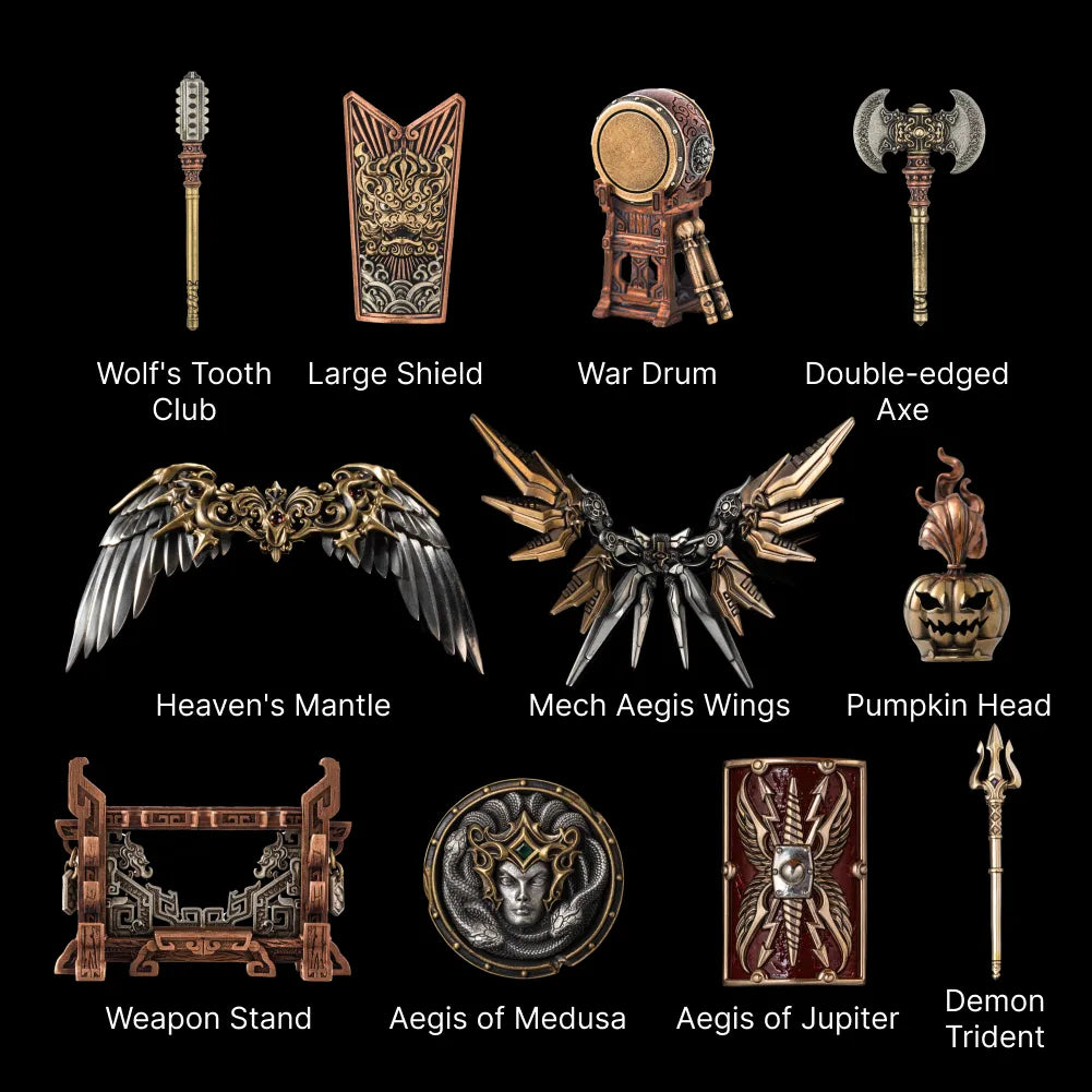 Mech Justicar Weapon Set 01