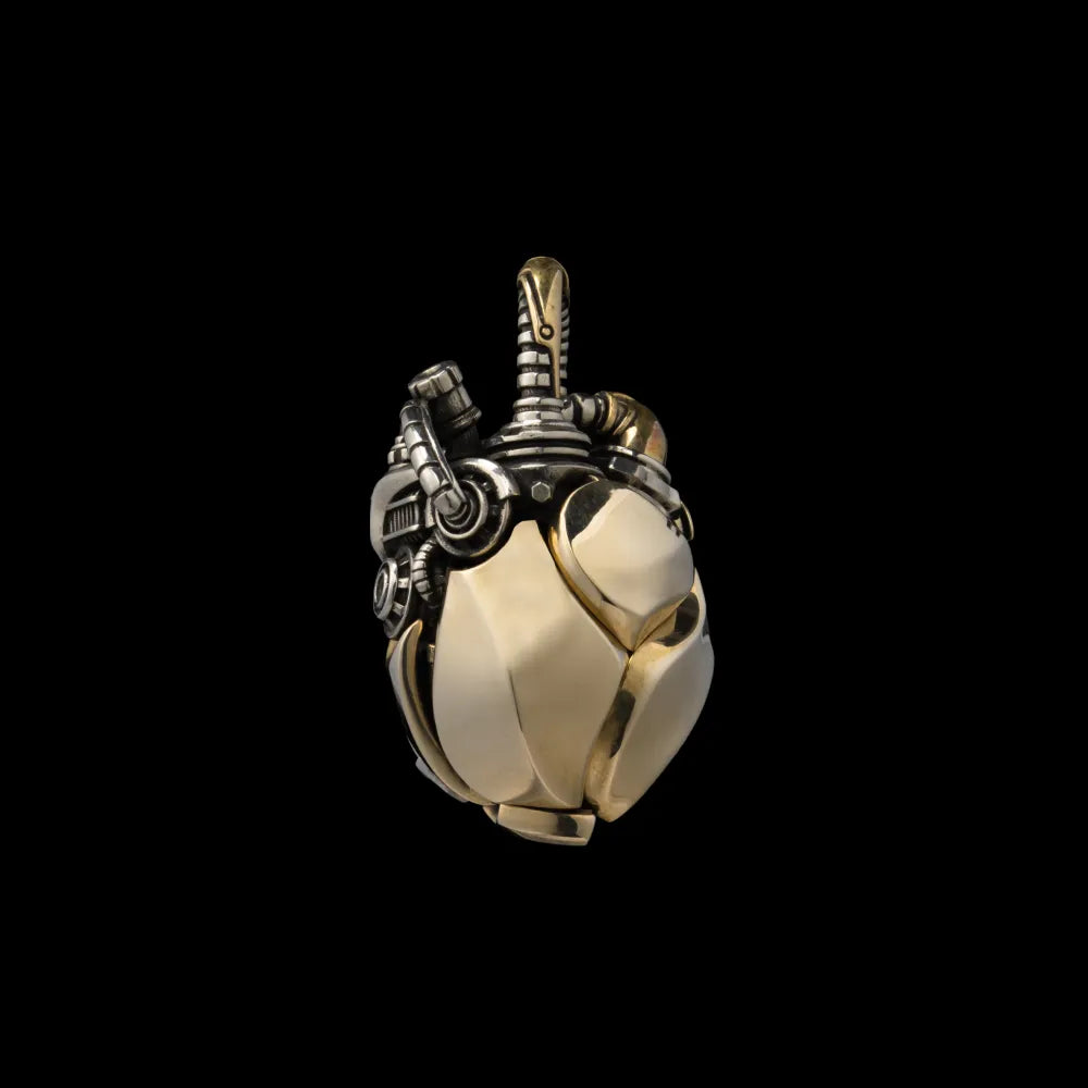 Mechanical Heart Pendant Option Details01