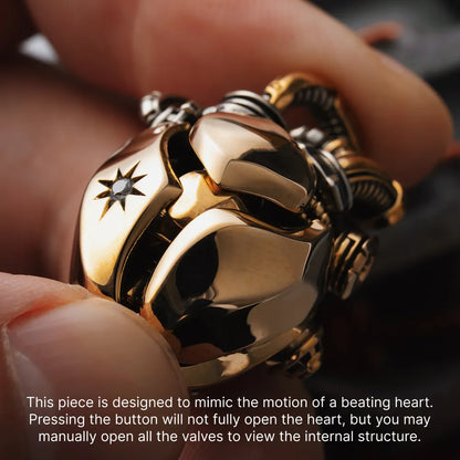 Mechanical Heart Pendant – Soul Core Edition