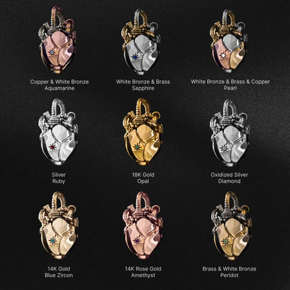 Mechanical Heart Pendant – Soul Core Edition