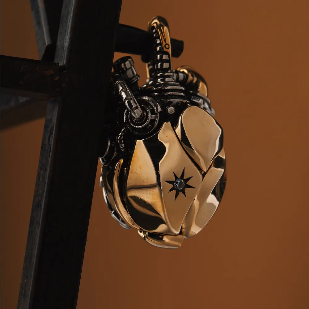 Mechanical Heart Pendant – Soul Core Edition