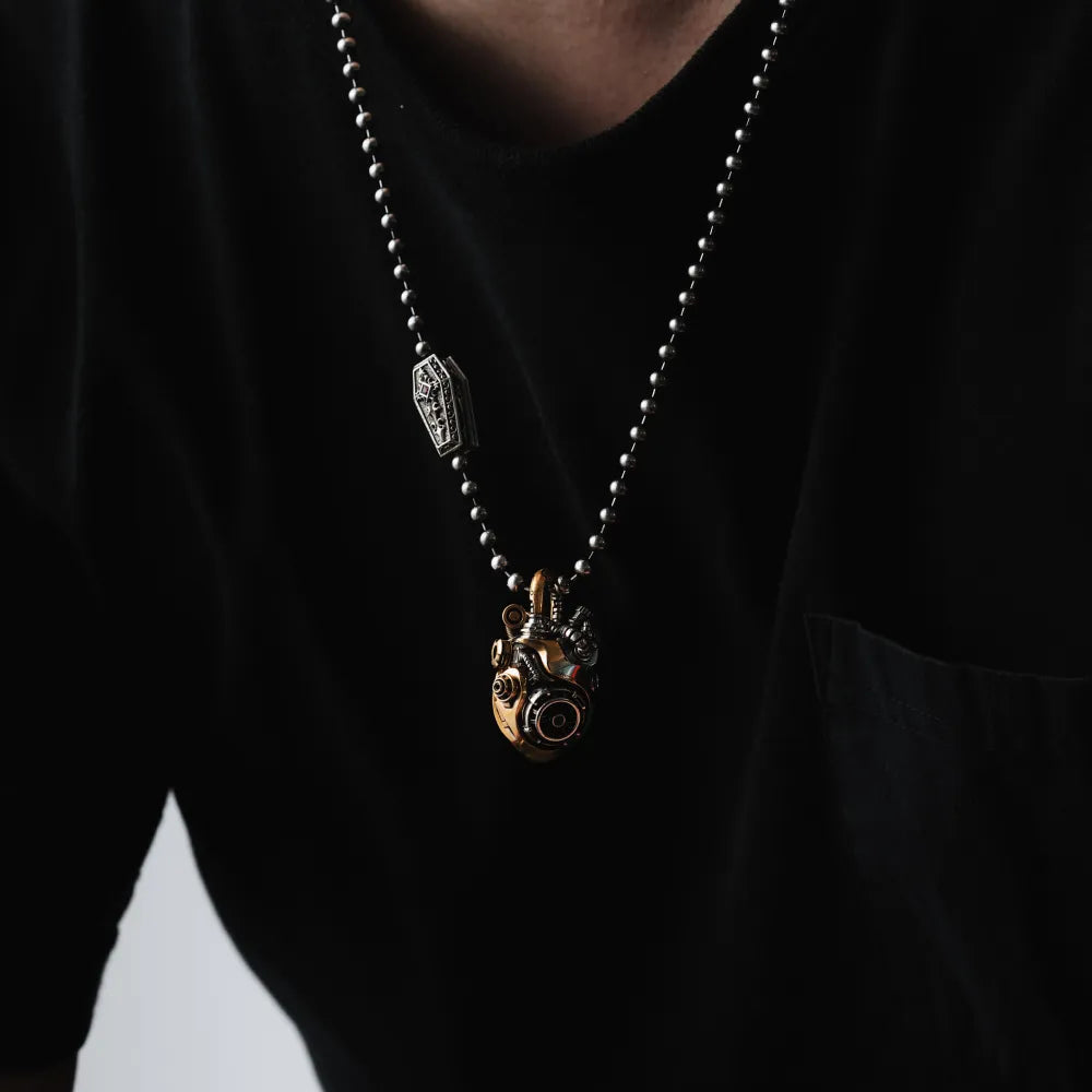 Mechanical Heart Pendant – Soul Core Edition