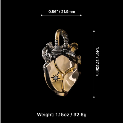 Mechanical Heart Pendant – Soul Core Edition
