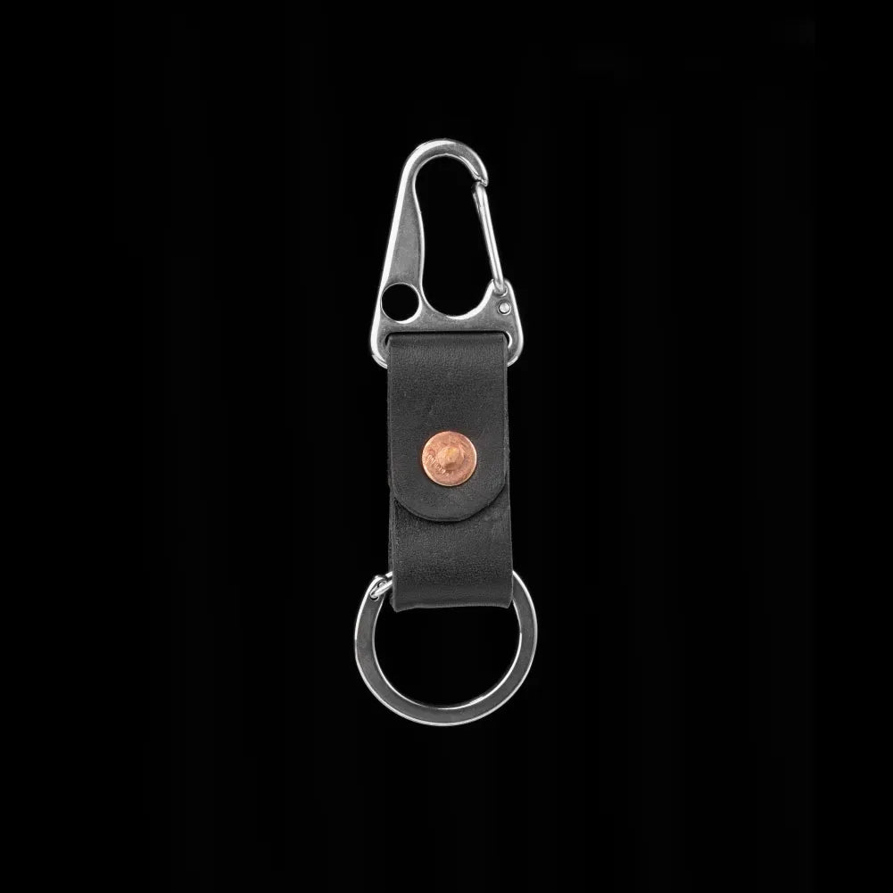 Minimalist Leather Keychain