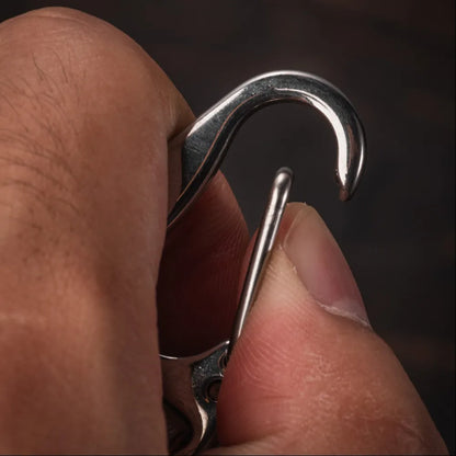 Minimalist Leather Keychain