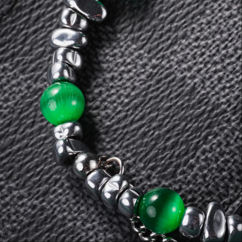 Moonlit Cat Eye Bracelet Details 04