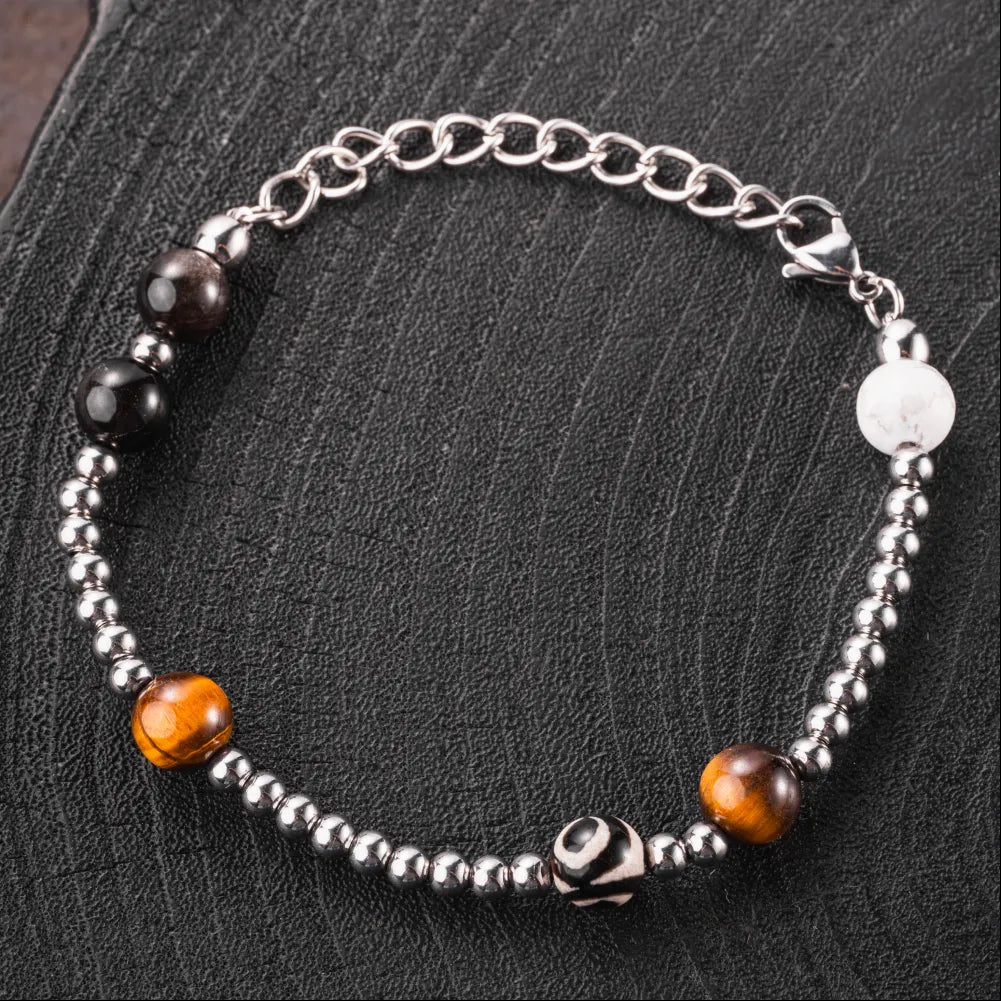 Multi Stone Bracelet Details 02