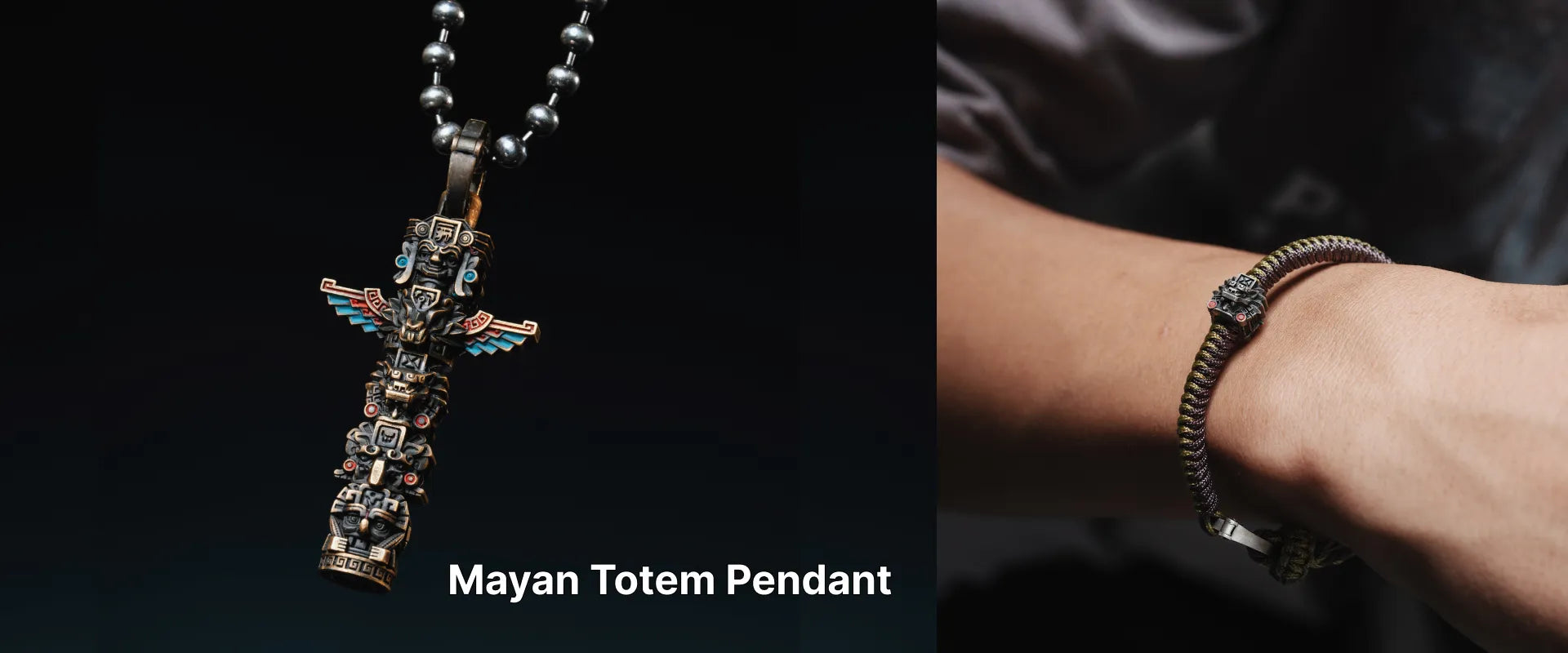 Mayan Totem Pendant