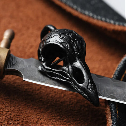 Raven Skull Pendant