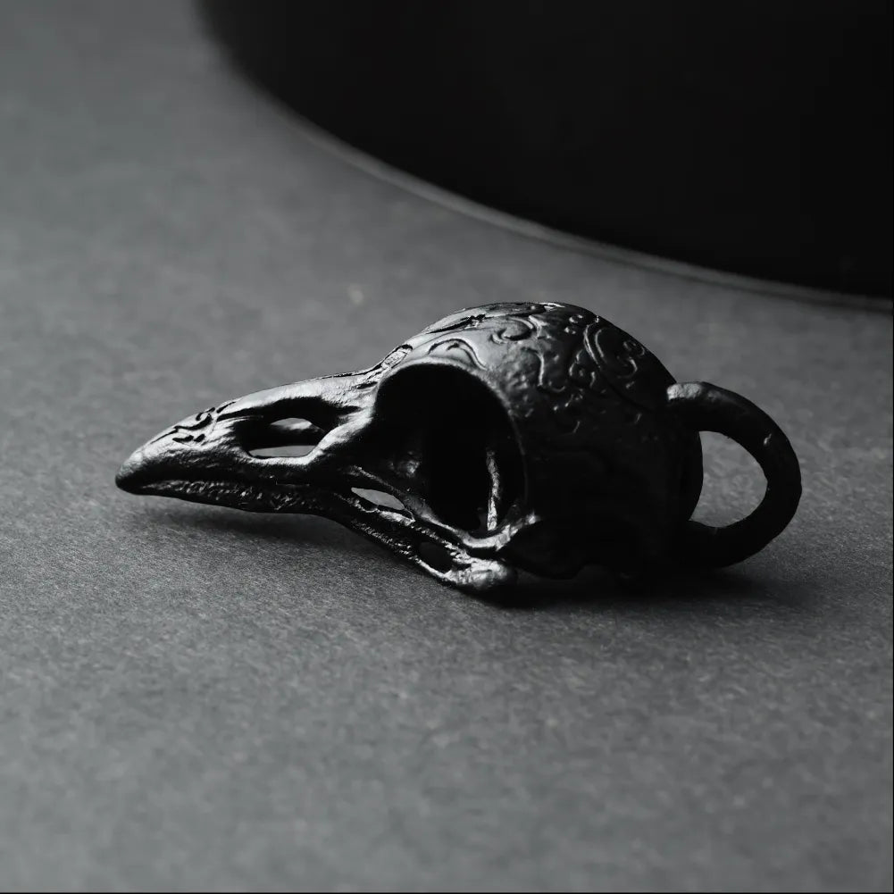 Raven Skull Pendant