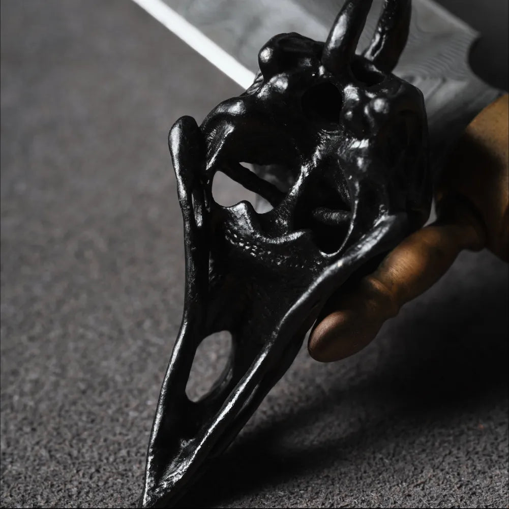 Raven Skull Pendant