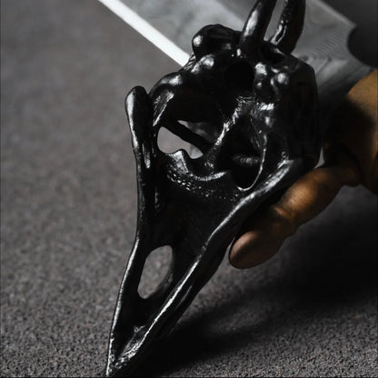Raven Skull Pendant