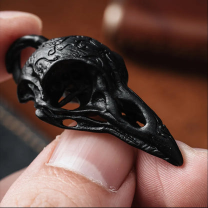 Raven Skull Pendant