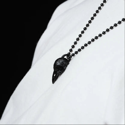 Raven Skull Pendant