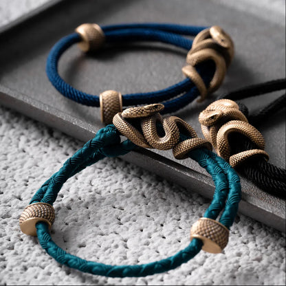 Black Mamba Rope Bracelet