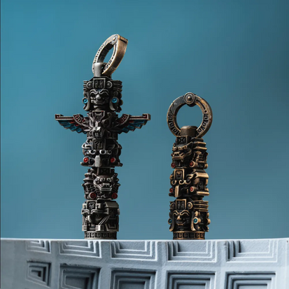 Mayan Totem Pendant