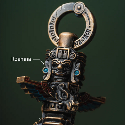 Mayan Totem Pendant