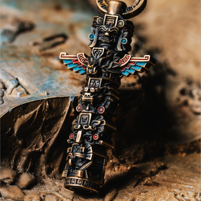 Mayan Totem Pendant