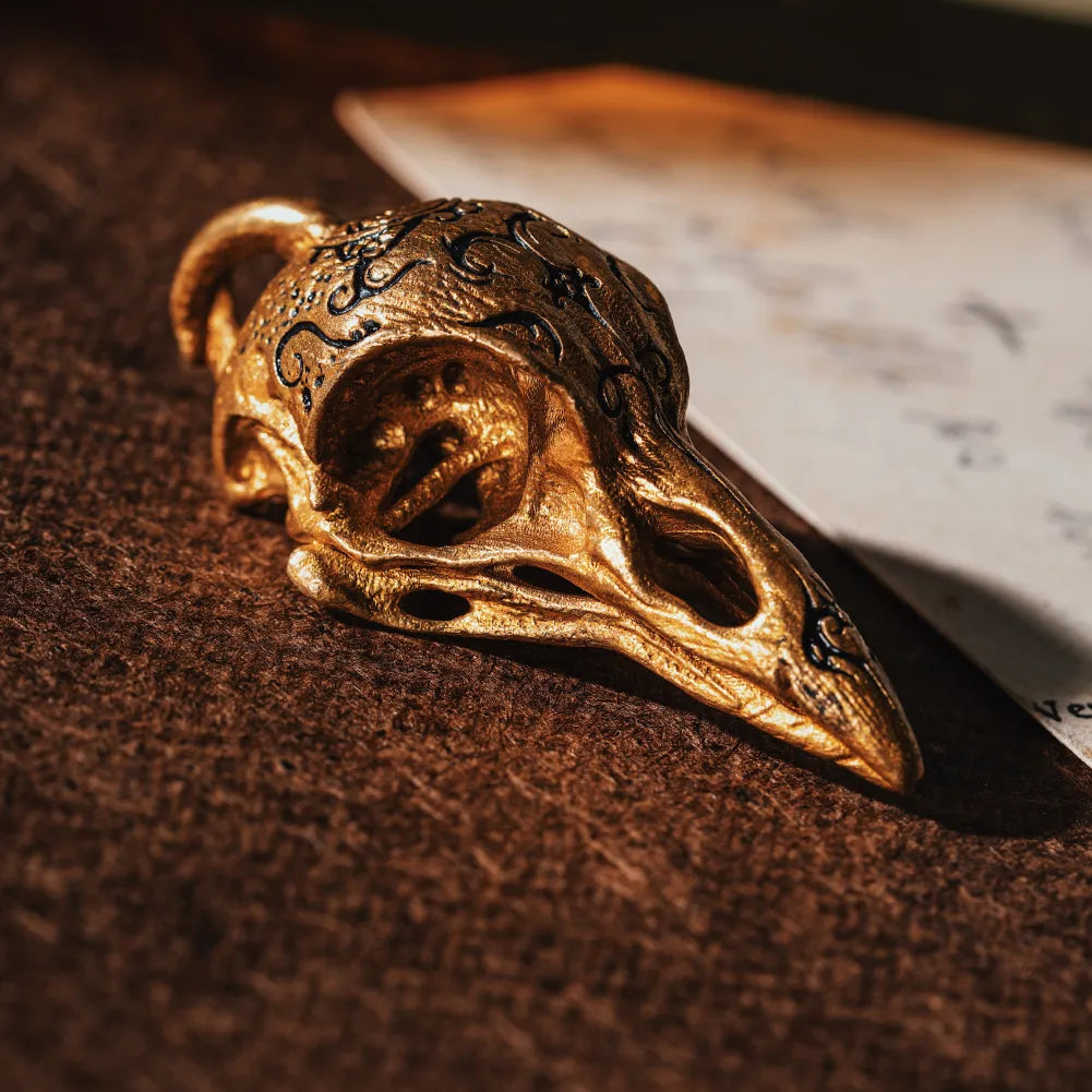 Raven Skull Pendant