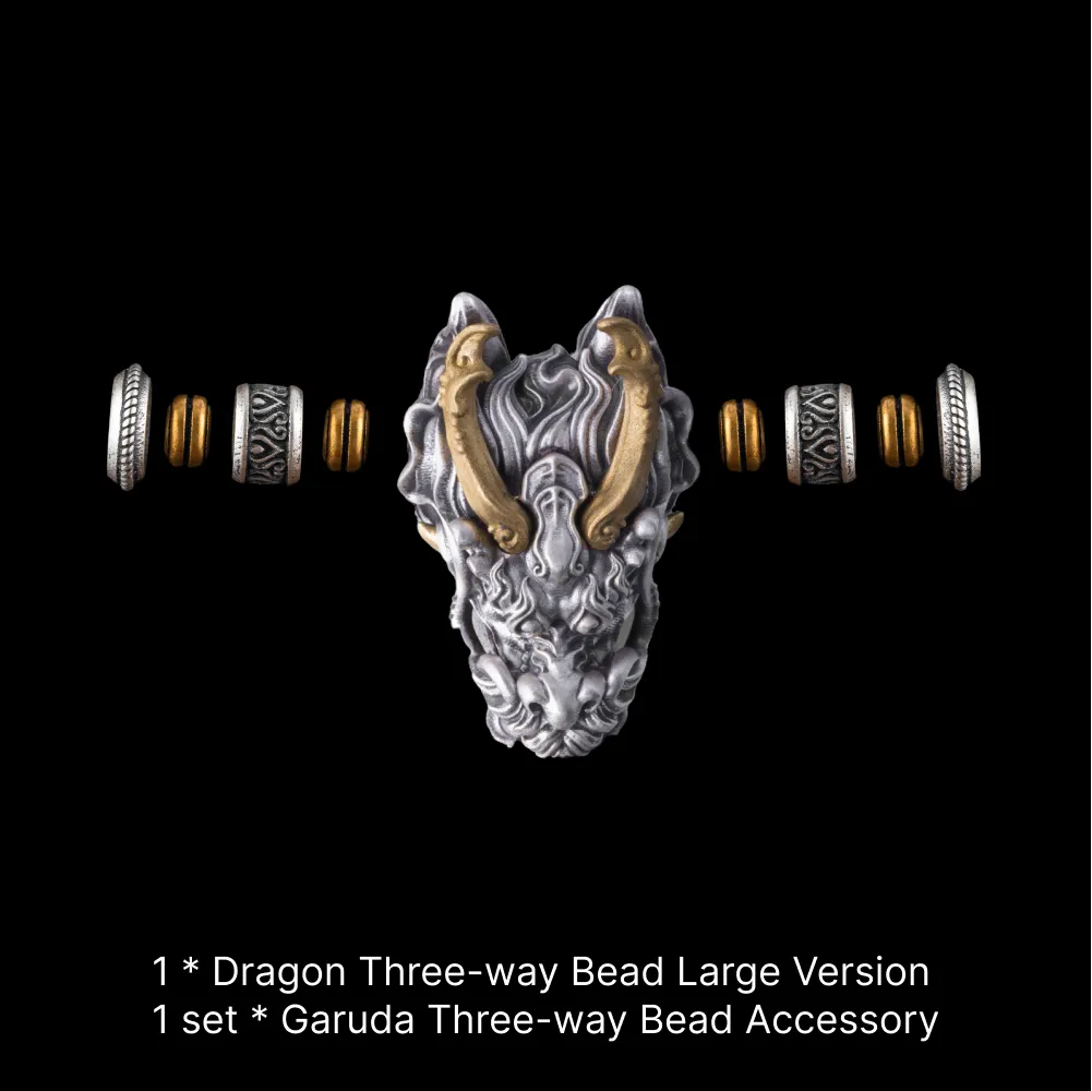 Dragon Three-way Bead - Large Version