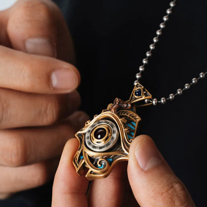 Eye of Horus Spinner Pendant