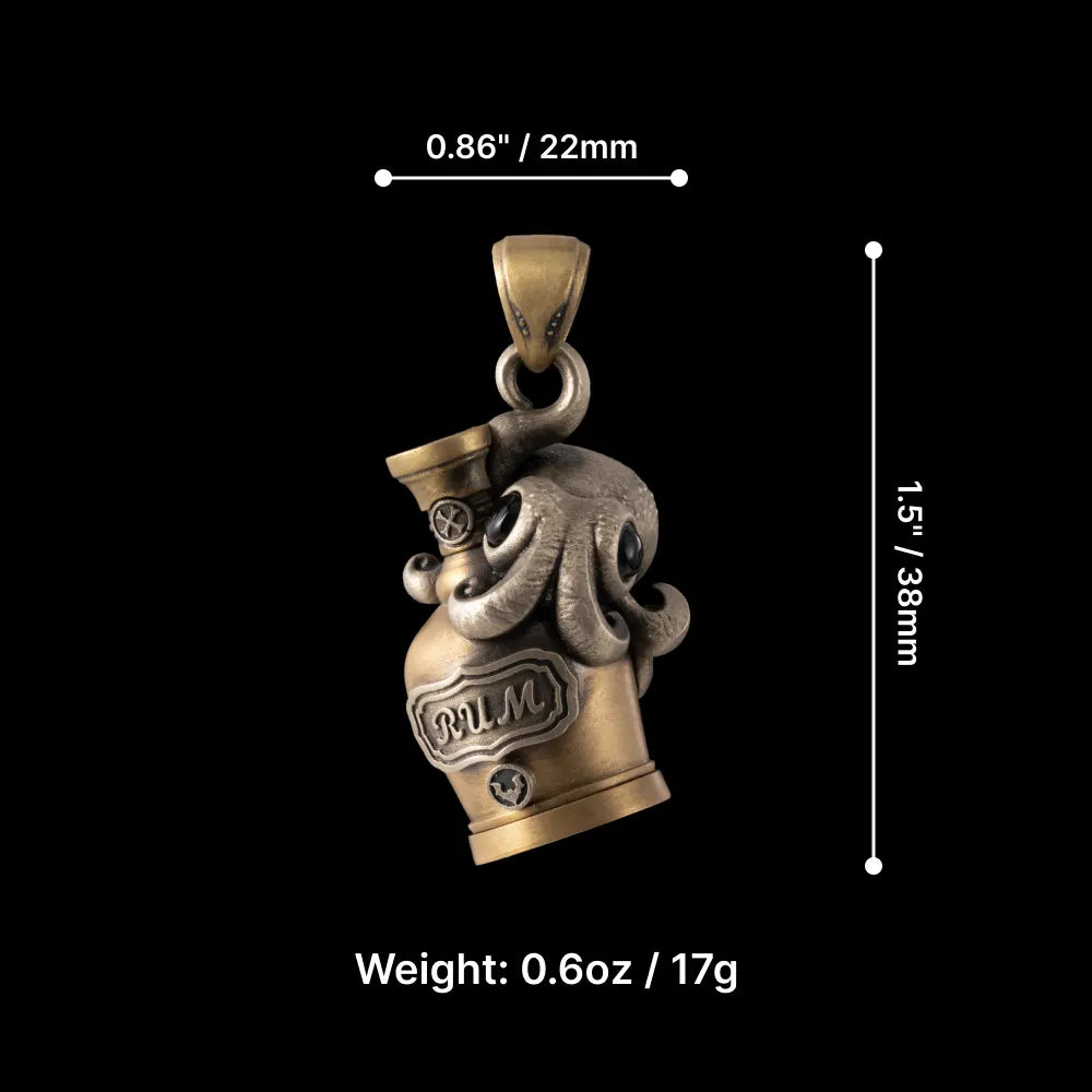 Octopus Capsule Pendant