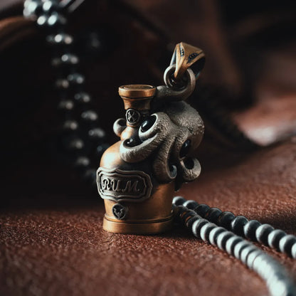 Octopus Capsule Pendant