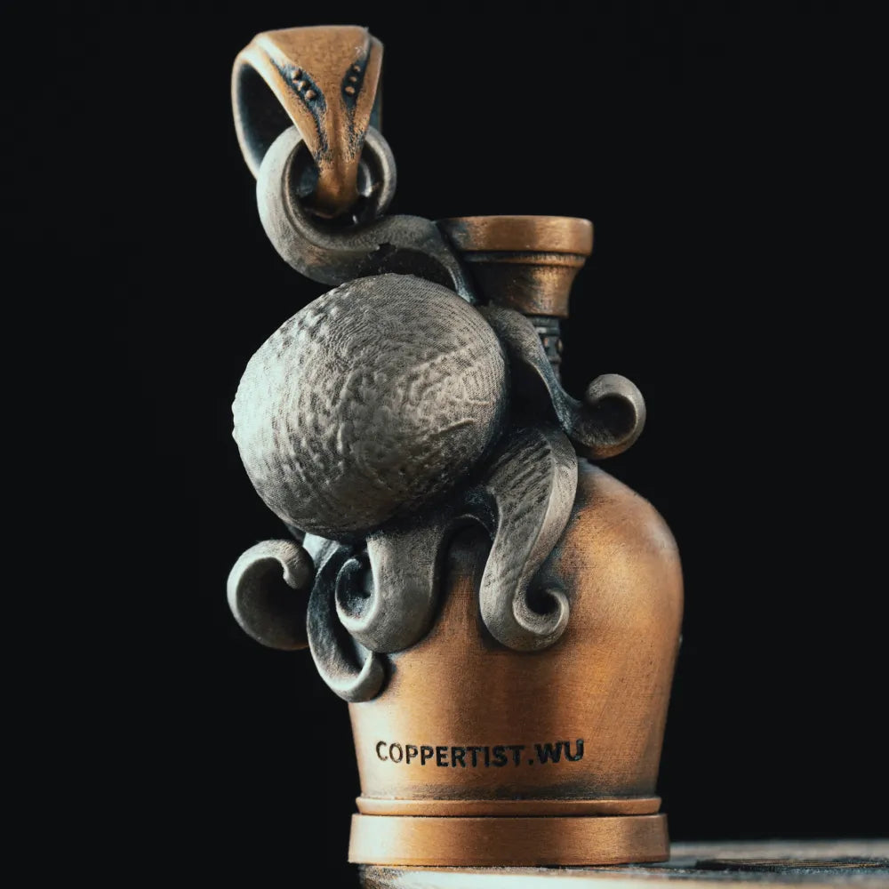 Octopus Capsule Pendant