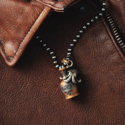 Octopus Capsule Pendant